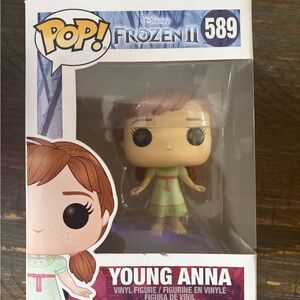 Funko Young Anna Vinyl Figure - Light Green Dress with Pink Sash
